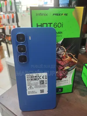 Nouveau Infinix Hot 60i 128 GB Bleu