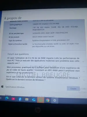 Nouveau HP EliteBook 840 G3 8GB Intel Core i5 HDD 500GB