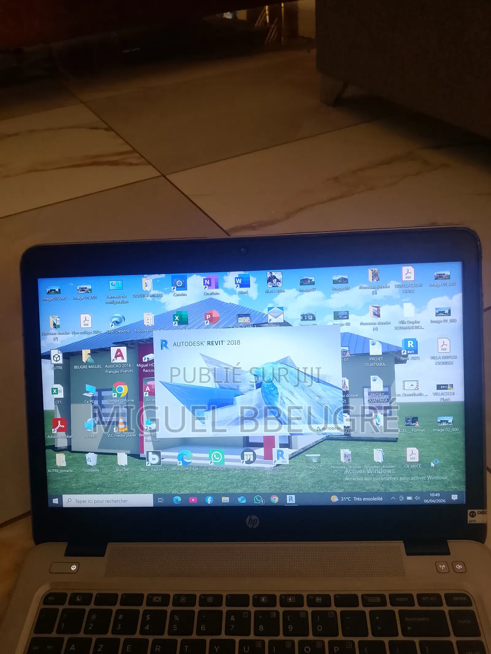 Nouveau HP EliteBook 840 G3 8GB Intel Core i5 HDD 500GB