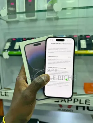 Nouveau Apple iPhone 14 Pro 128 GB Noir