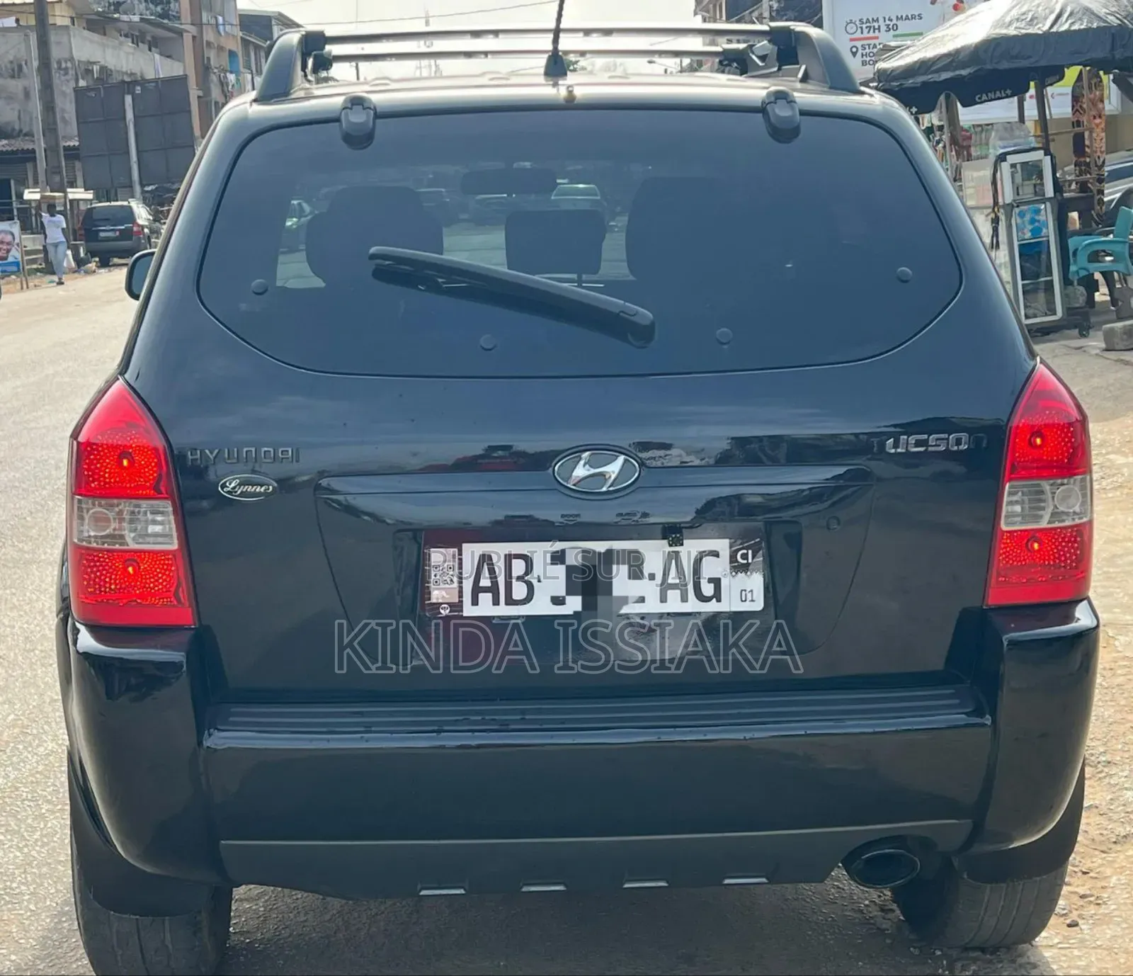 Hyundai Tucson GL 4x4 2006 Noir