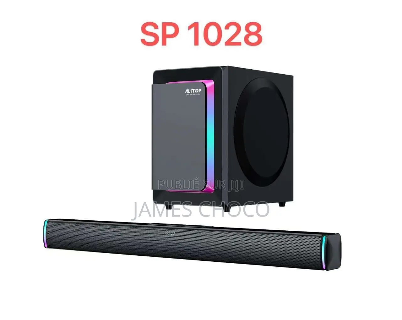 Alitop - Sp-1028– Barre De Son Avec Caisson