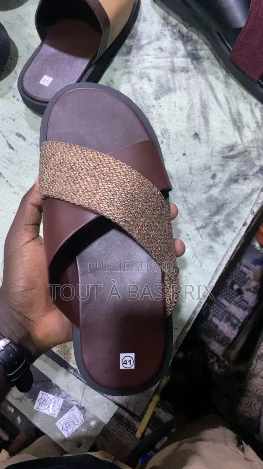 Sandales Cuir Raphia – Style Naturel Chic