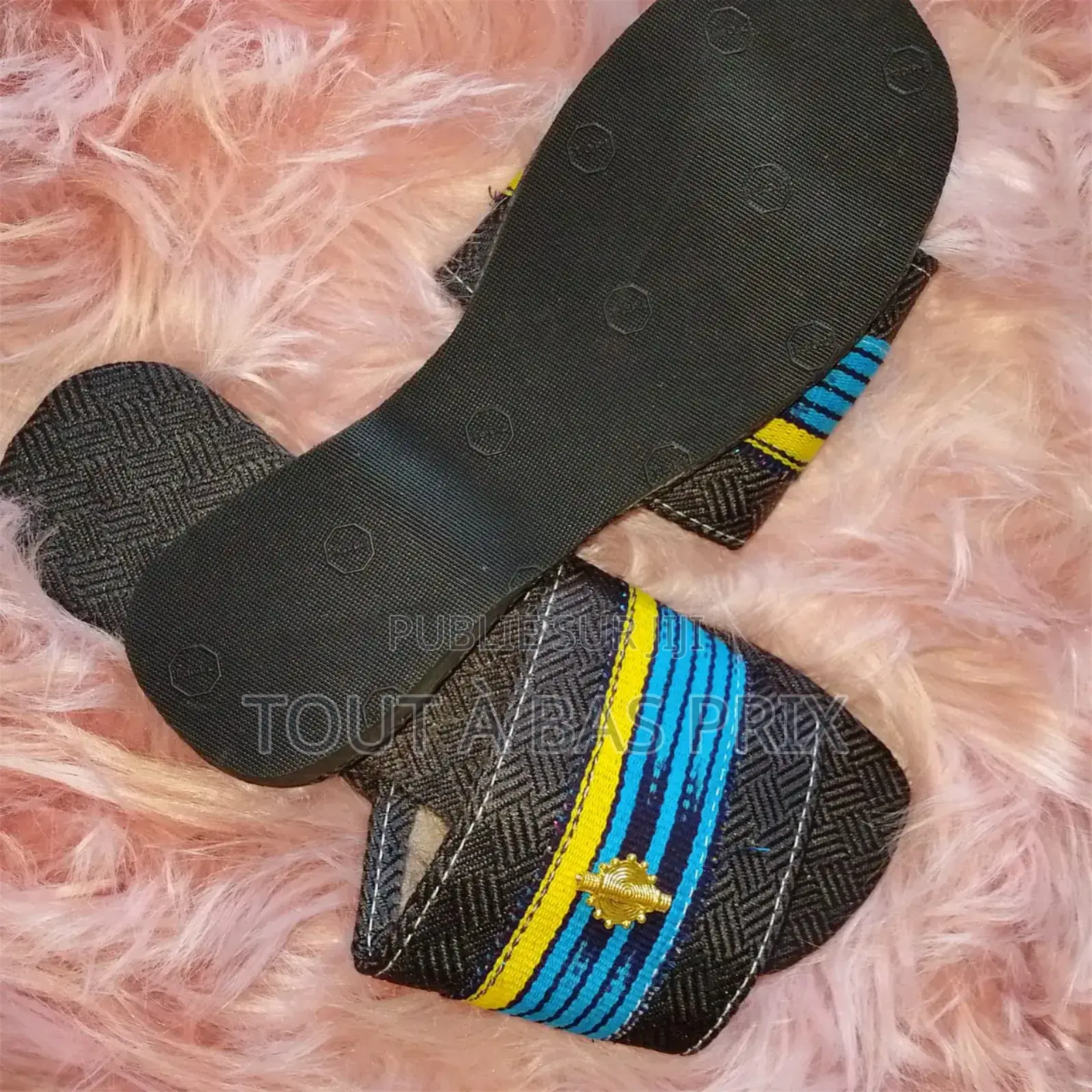 Sandales Femmes en Cuir, Raphia Et Autres