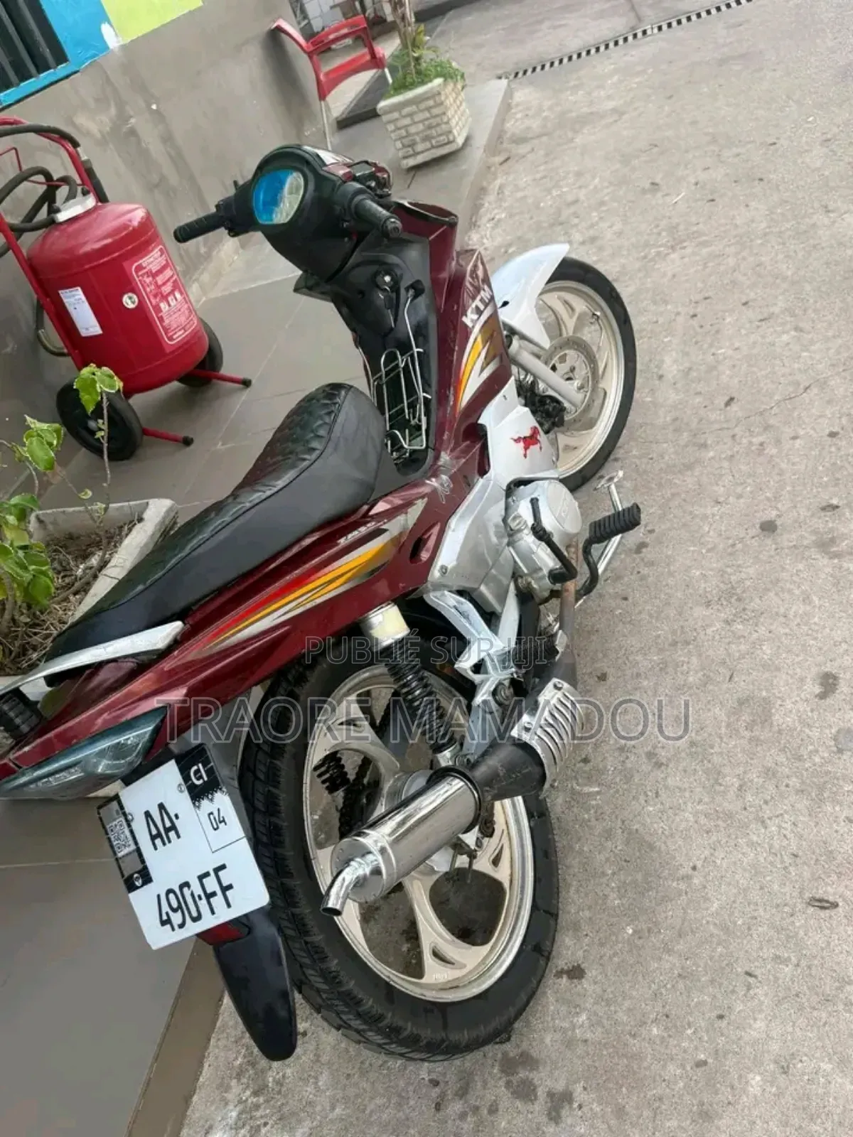 Nouveau KTM Duke 125 2025 Rouge