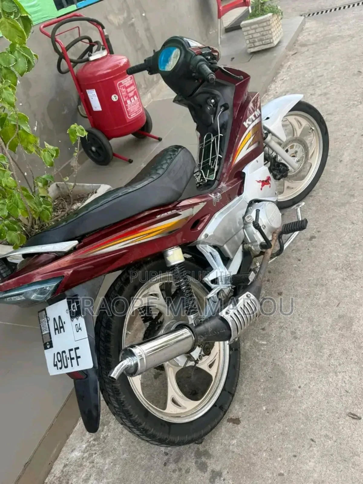 Nouveau KTM Duke 125 2025 Rouge