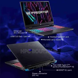 Nouveau Acer Predator Helios 18 PH18-71 16GB Intel Core i9 SSD 1T