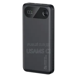 Power Bank Cd249 Pb80 Pd20w À Charge Rapide Avec Affichage Numérique