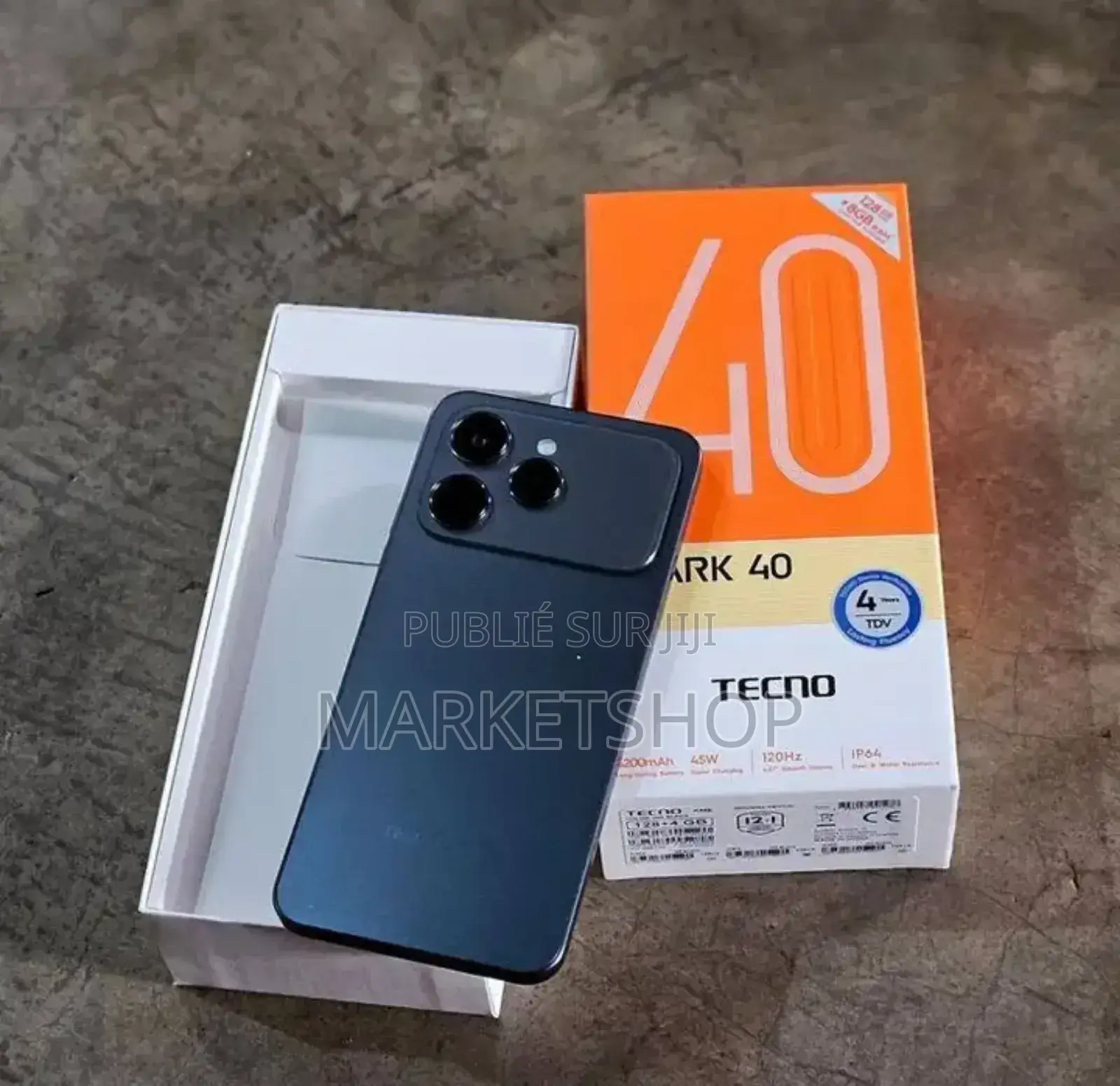 Nouveau Tecno Spark 40 128 GB Violet