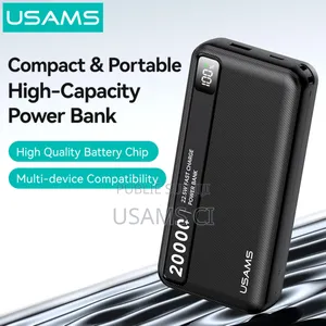 Power Bank Cd265 À Charge Rapide 22,5 W, 20 000 Mah