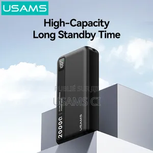 Power Bank Cd265 À Charge Rapide 22,5 W, 20 000 Mah