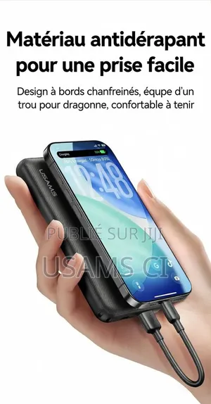 Power Bank Cd263 À Charge Rapide 22,5 W, 10 000 Mah