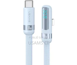Câble De Charge Rapide Et De Données Us-Sj652 Pd30w Usb-C