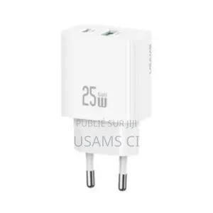 Chargeur Rapide Double Port Cc315 T65 25w A+C (Ue)