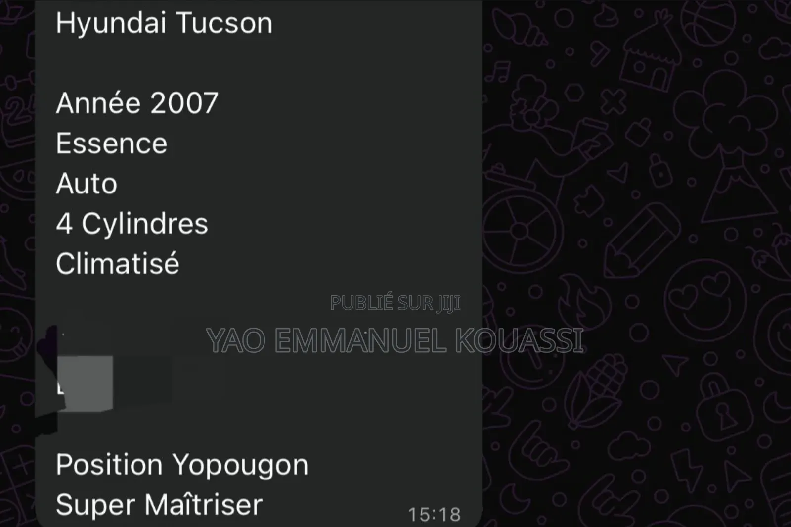 Hyundai Tucson 2007 Gris