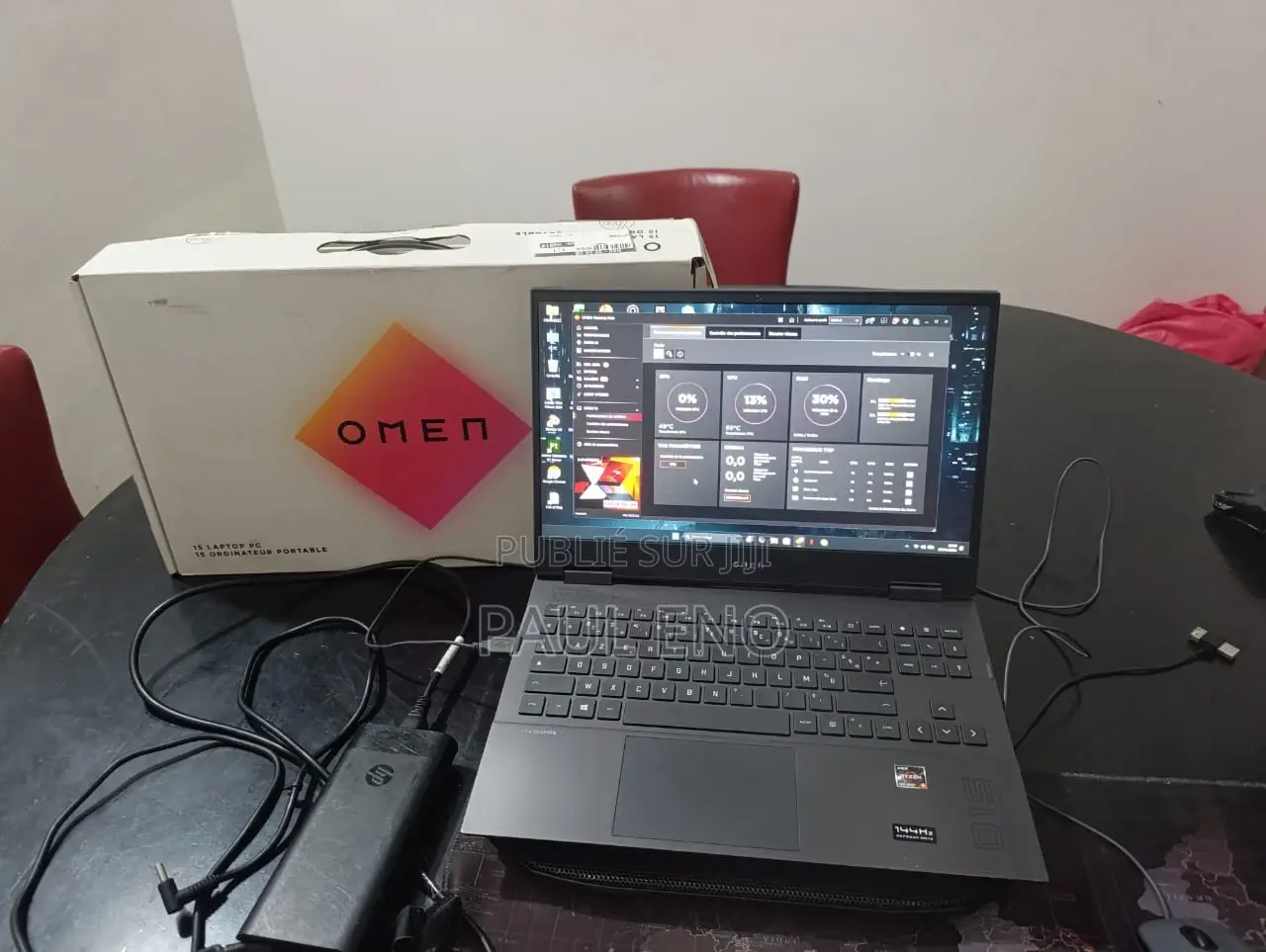 Ordinateur portable HP Omen 15 32GB AMD Ryzen 5 SSD 1T