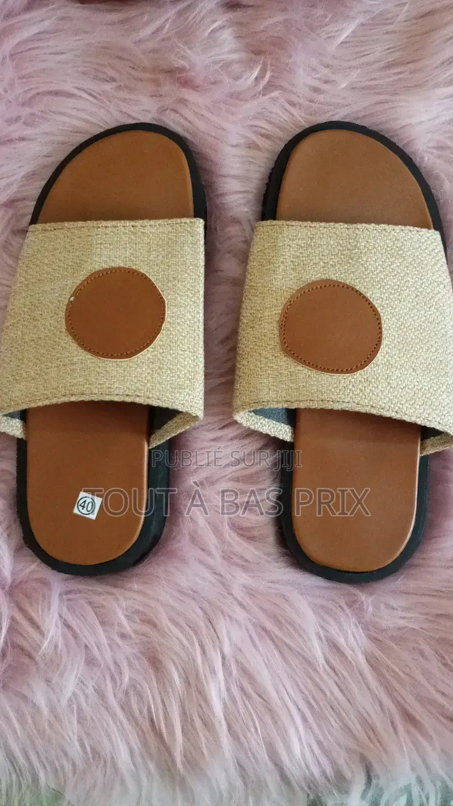 Sandales Cuir Raphia – Style Naturel Chic