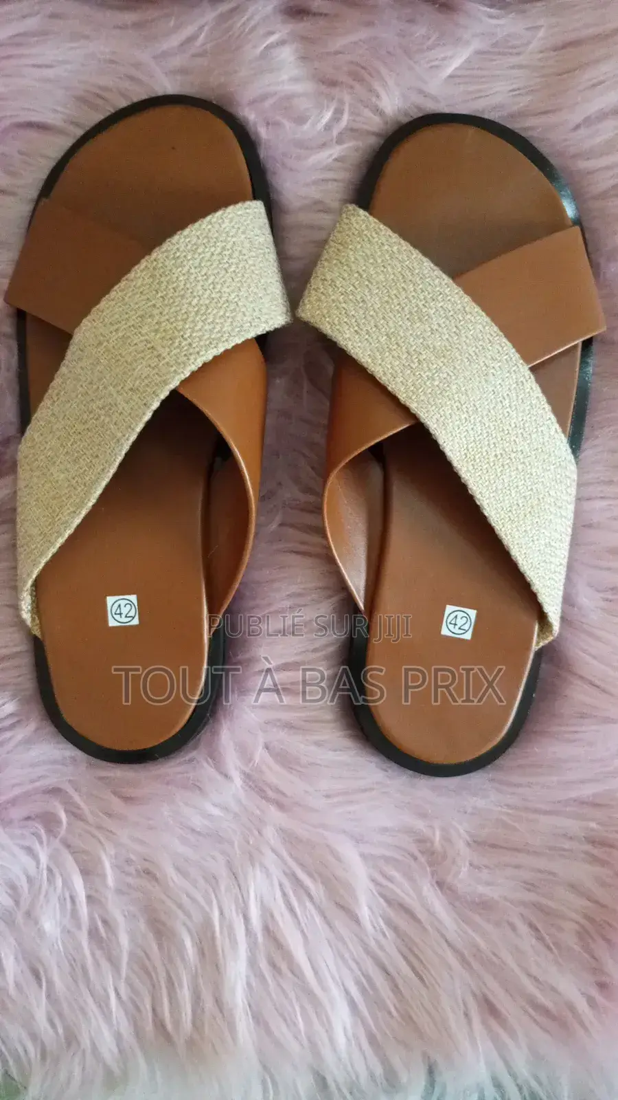 Sandales Cuir Raphia – Style Naturel Chic