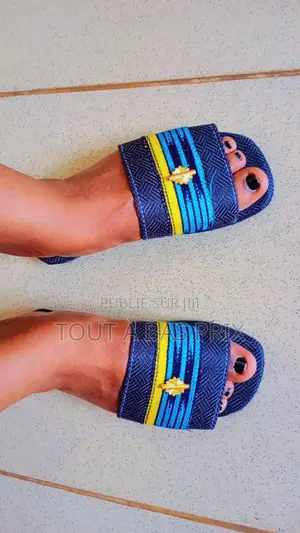 Sandales Femmes en Cuir, Raphia Et Autres