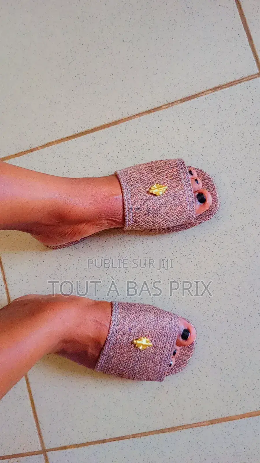Sandales Femmes en Cuir, Raphia Et Autres