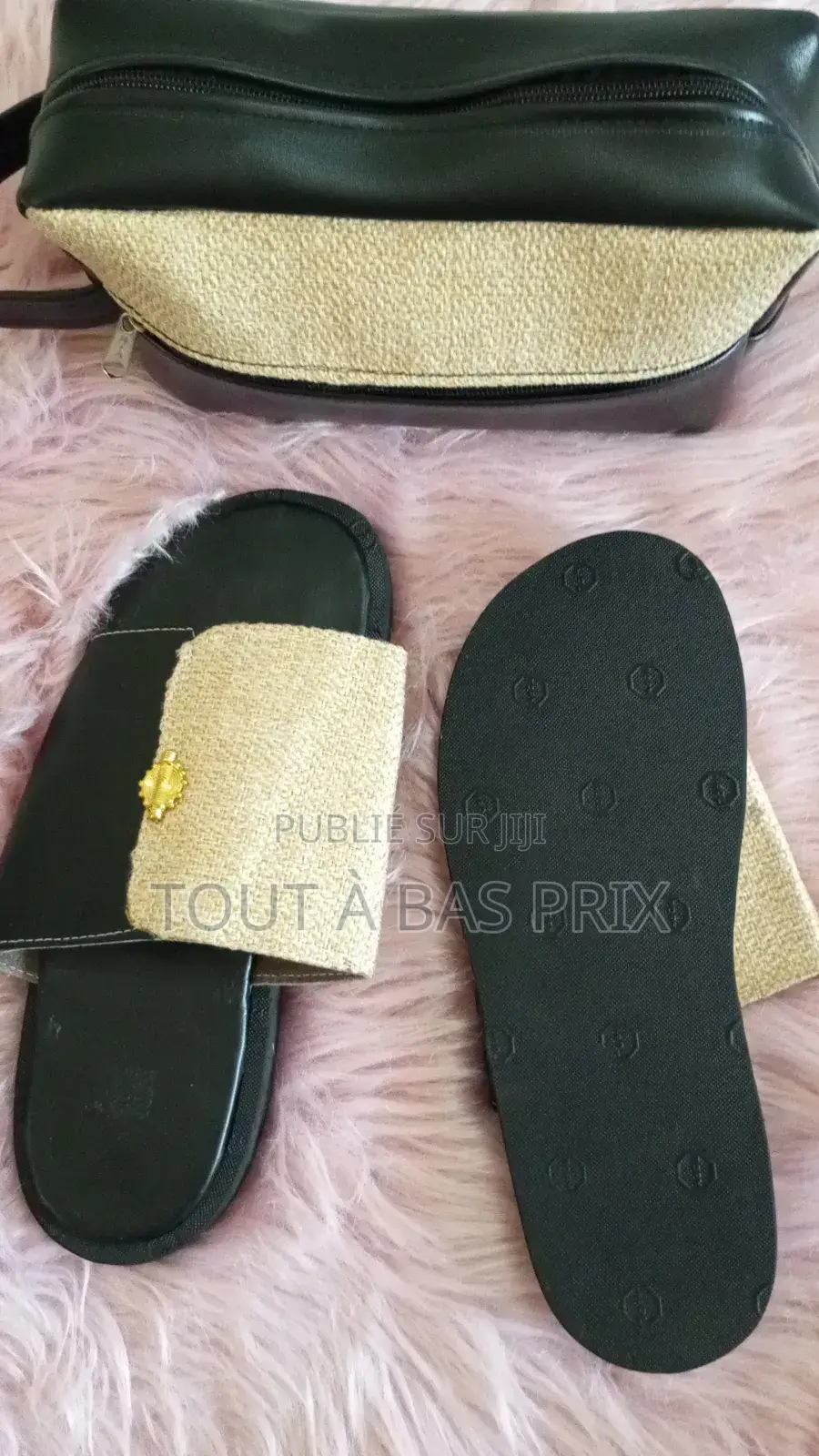 Sandales Et Sacoche Homme
