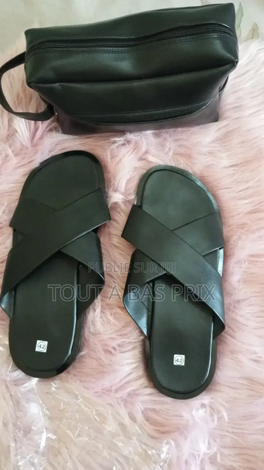 Sandales Et Sacoche Homme