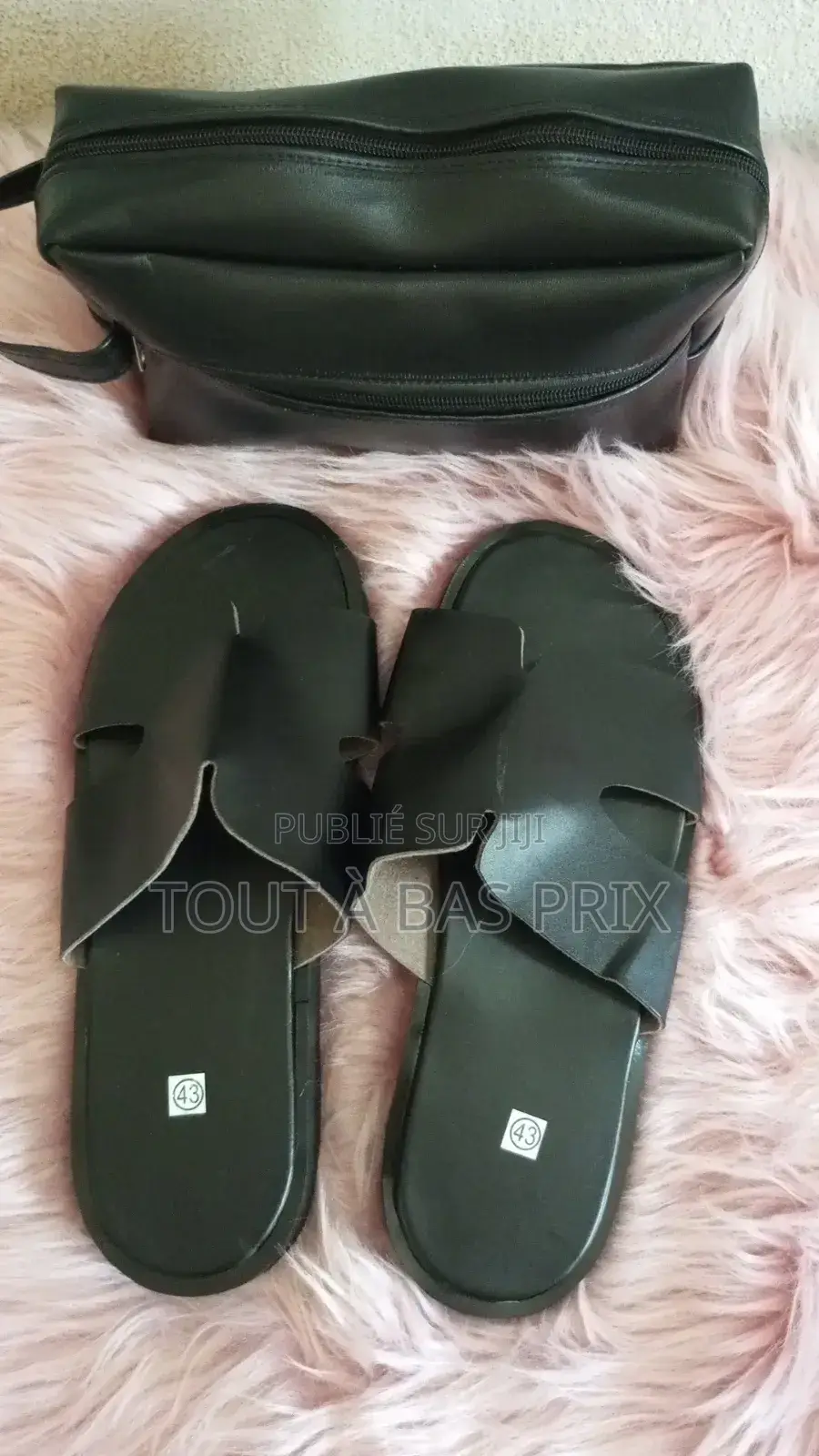 Sandales Et Sacoche Homme