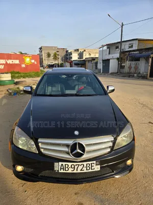 Mercedes-Benz C300 Sport Sedan AWD (3.0L 6cyl 7A) 2008 Noir