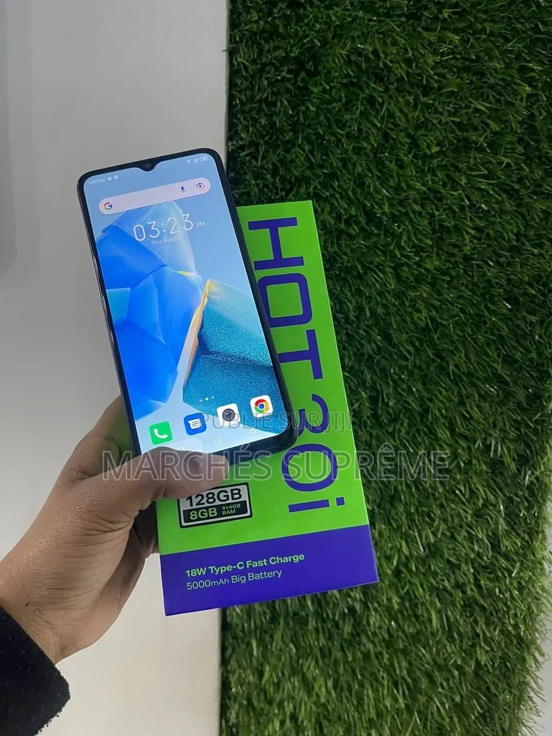 Nouveau Infinix Hot 30i 128 GB Blanc