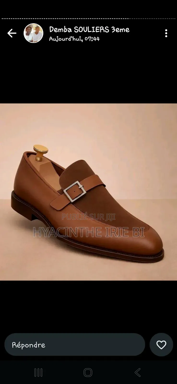 Maucassin Matière Cuir Authentique Qualité Irréprochable P40-45