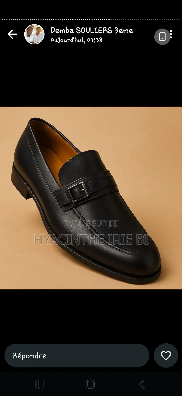 Maucassin Matière Cuir Authentique Qualité Irréprochable P40-45