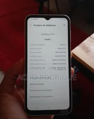 Nouveau Samsung Galaxy A14 128 GB Blanc