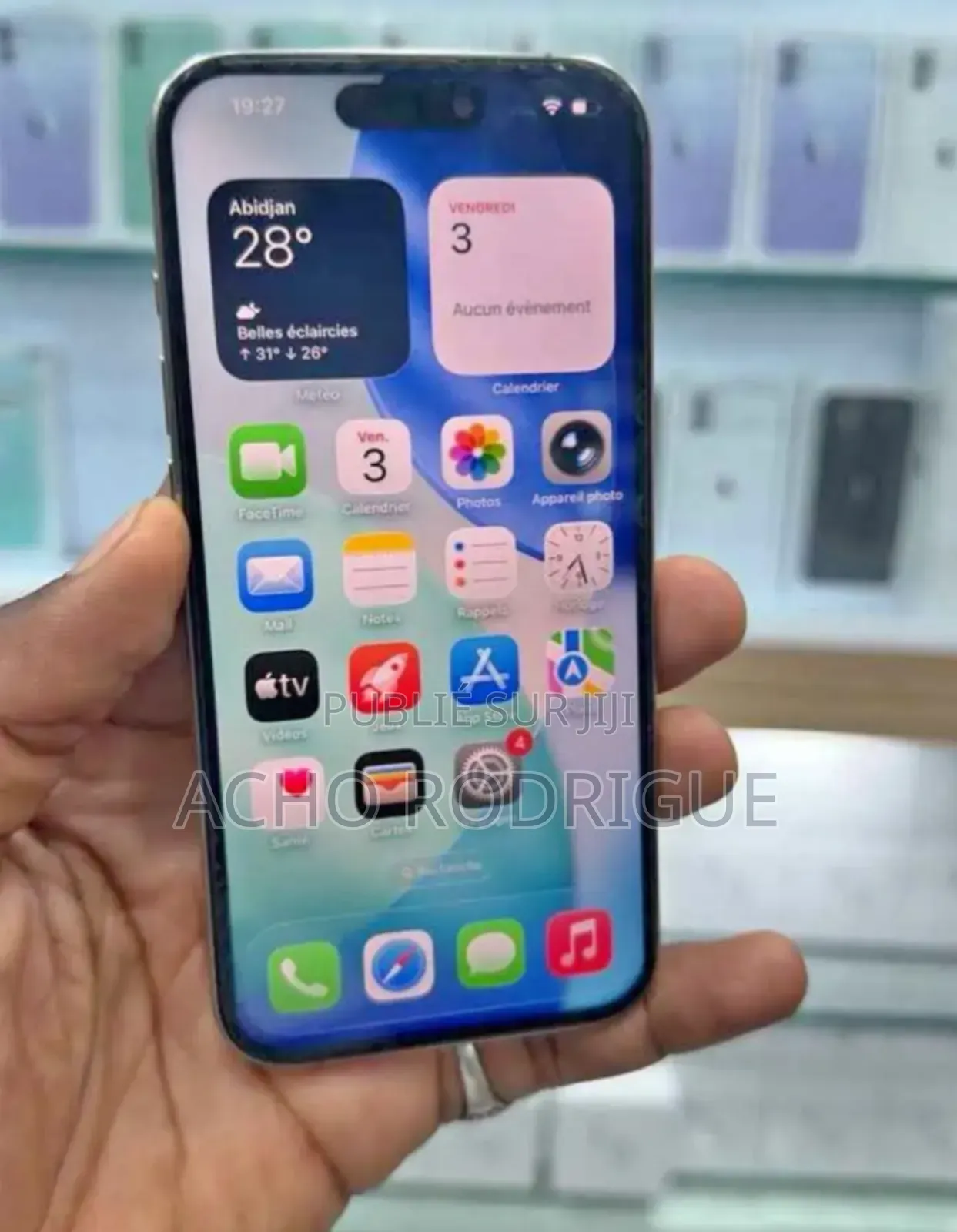 Apple iPhone 15 Pro 256 GB Blanc