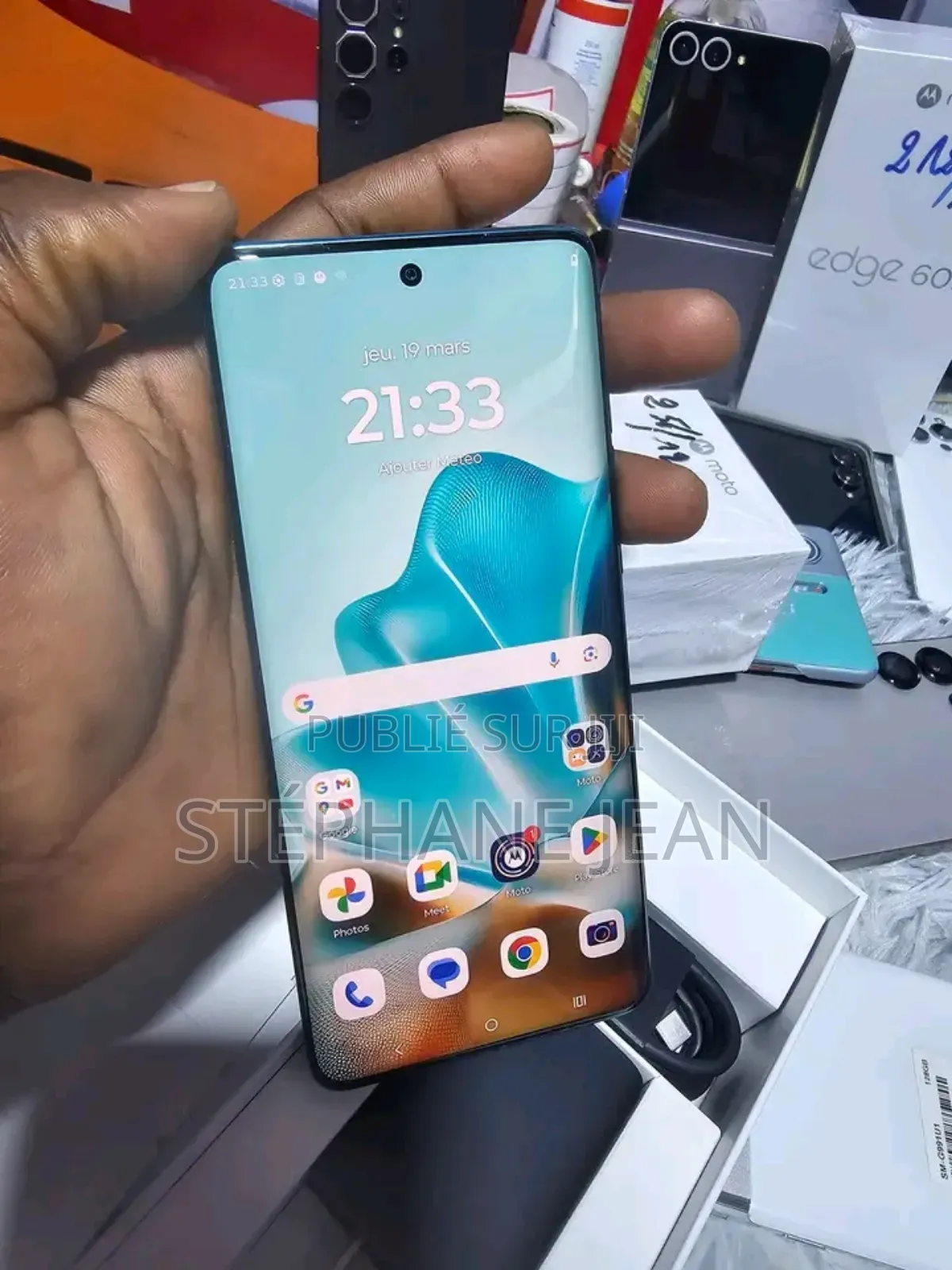Nouveau Motorola Edge 50 Neo 512 GB Bleu