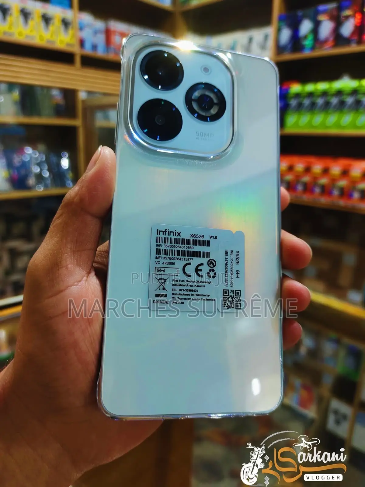 Nouveau Infinix Smart 8 128 GB Autre