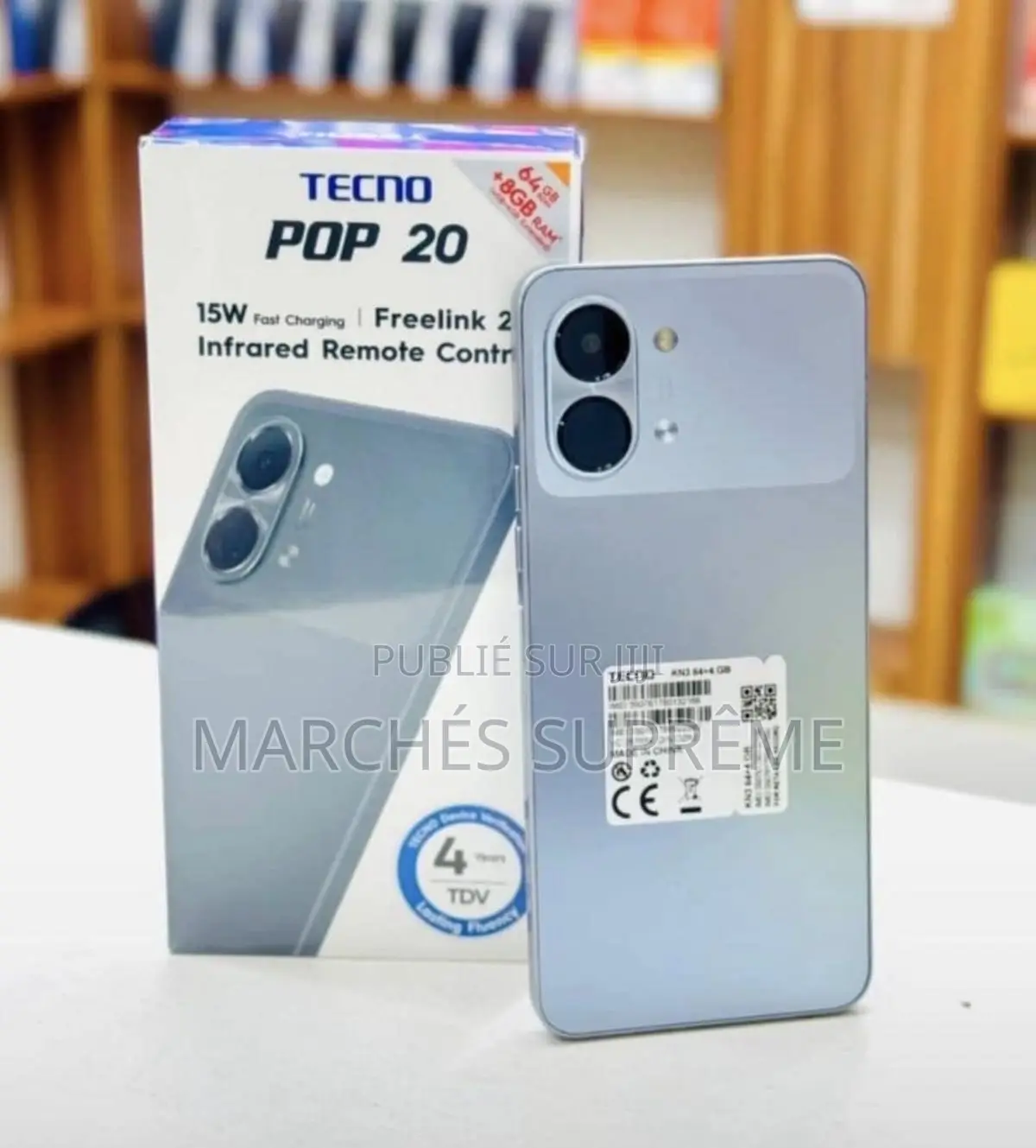 Nouveau Tecno Pop 10 128 GB Autre