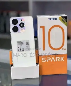 Nouveau Tecno Spark 10 Pro 128 GB Blanc