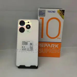 Nouveau Tecno Spark 10 Pro 128 GB Blanc