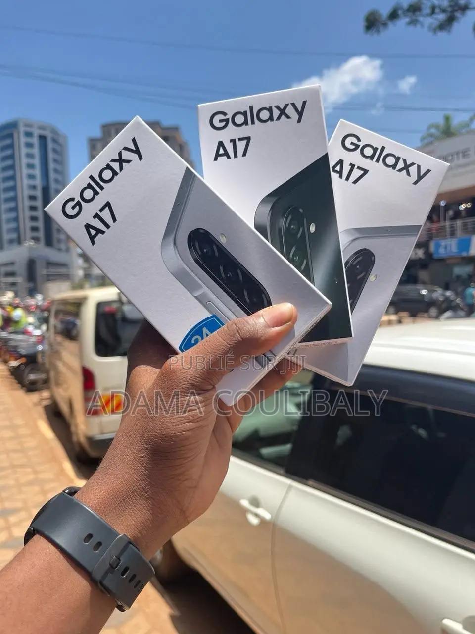 Nouveau Samsung Galaxy A17 128 GB Gris