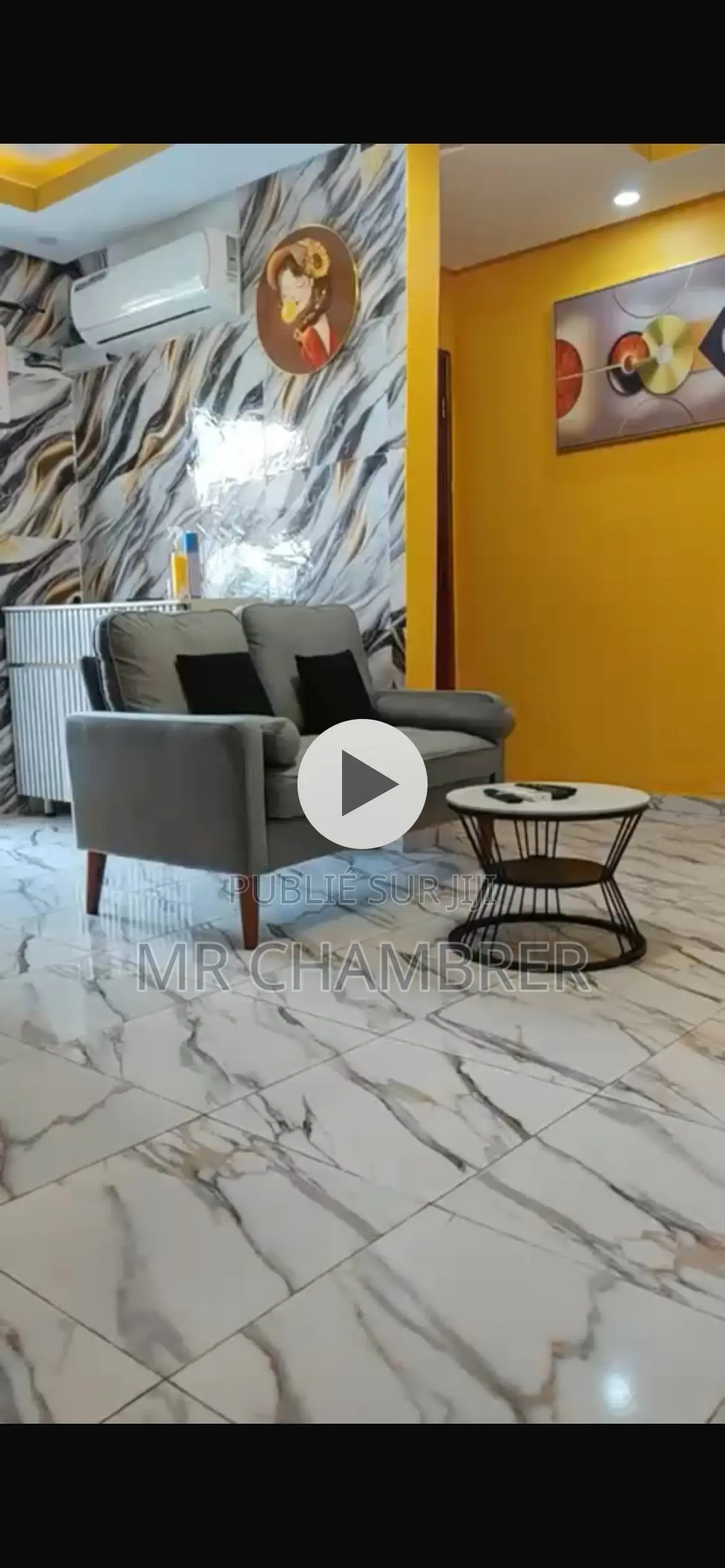Meublé 1chbre Appartement-terrasse dans Résidence Fama /, Koumassi