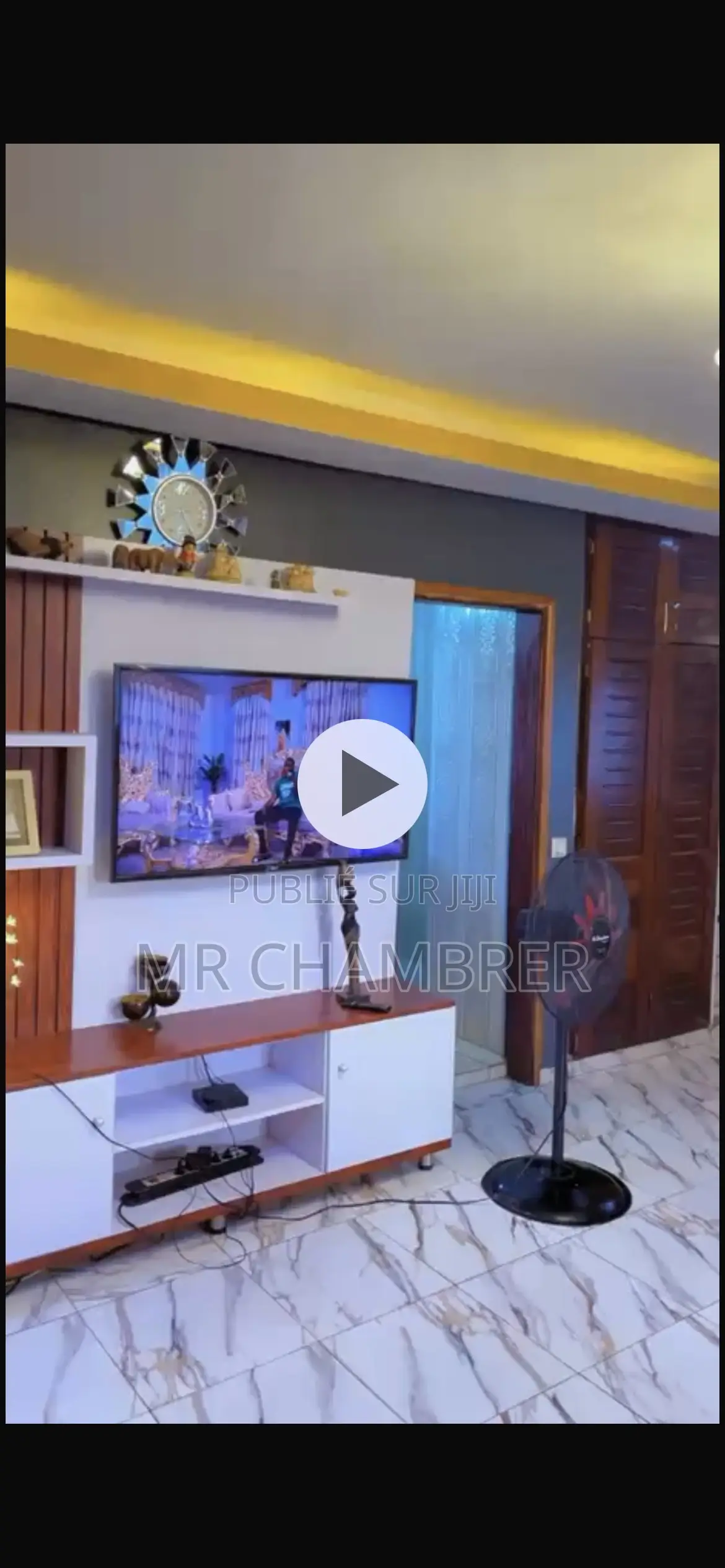 Meublé 1chbre Appartement-terrasse dans Résidence Fama /, Koumassi