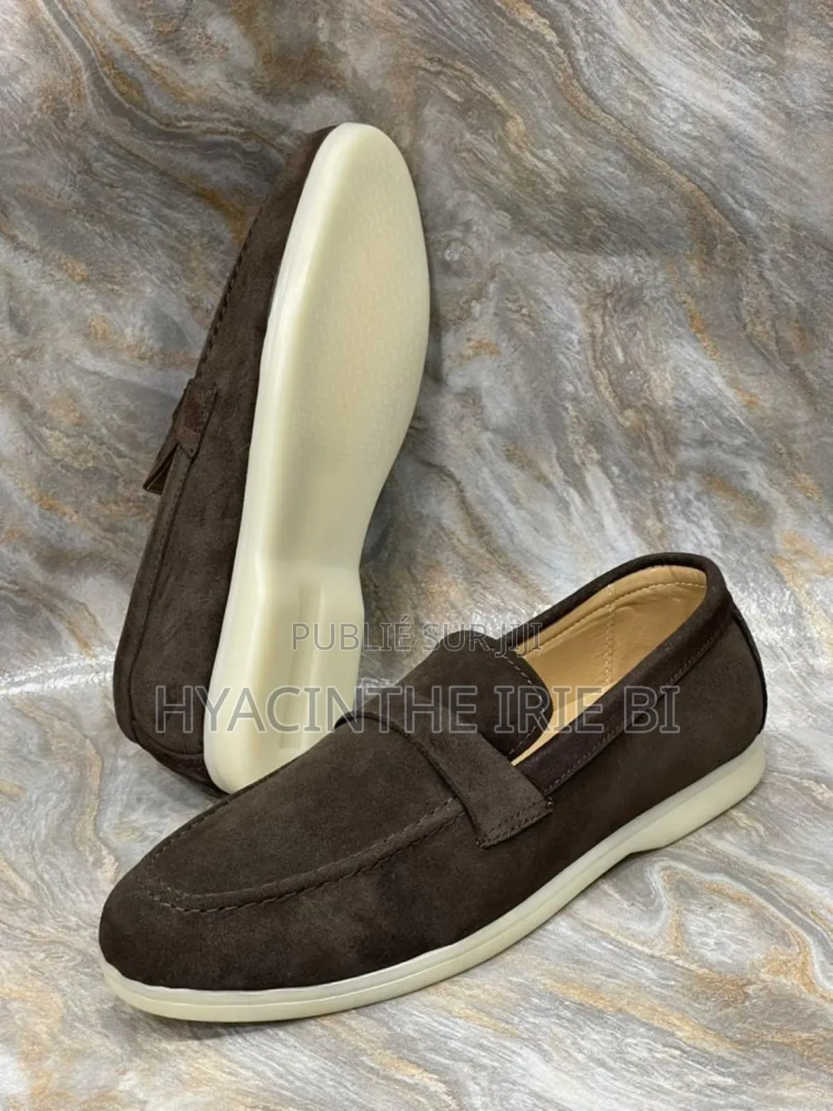 Loro Piana Dain Cuir Original Authentique Qualité Irréprochable