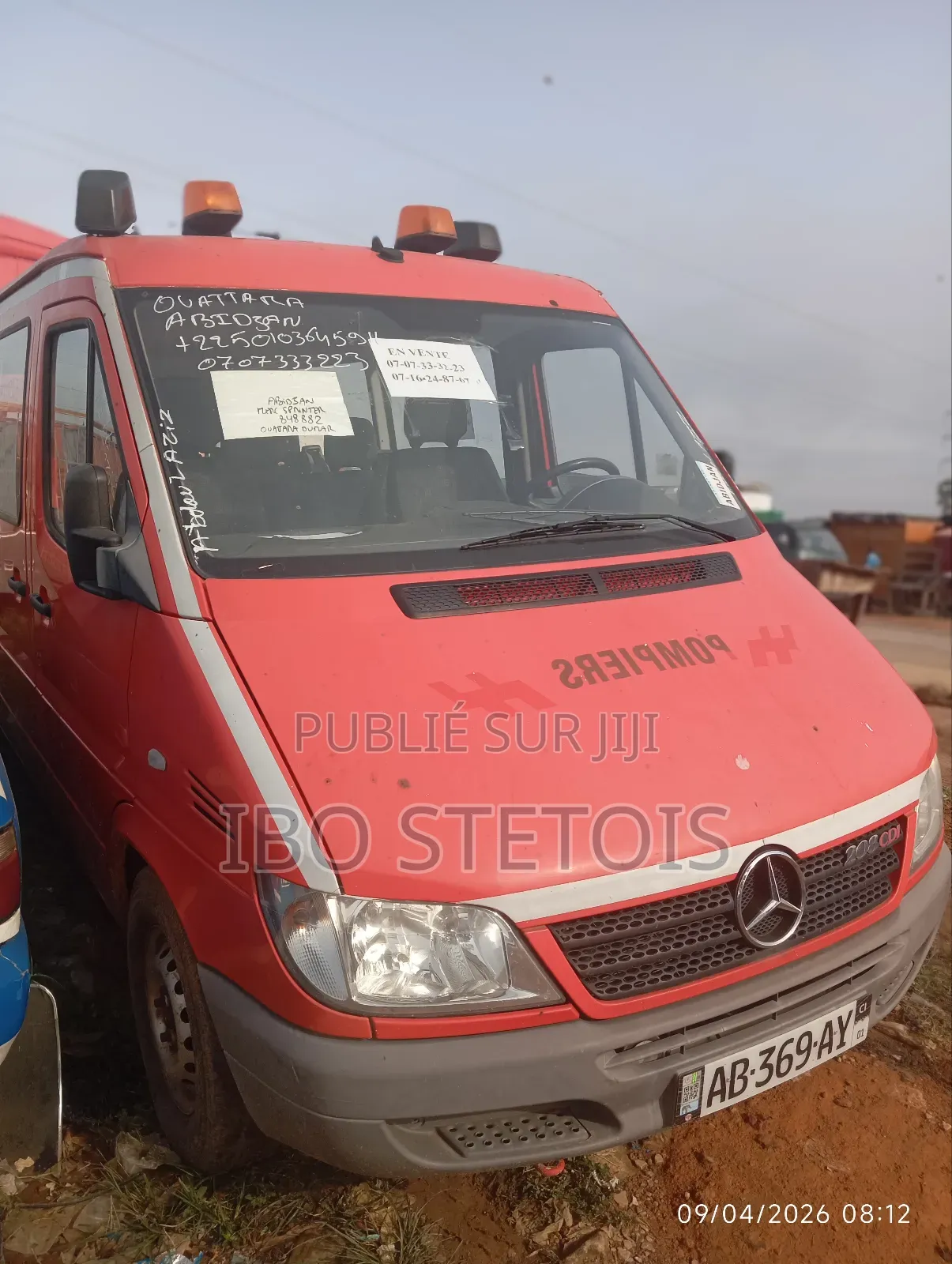 Mercedes-Benz Sprinter 2019 Rouge