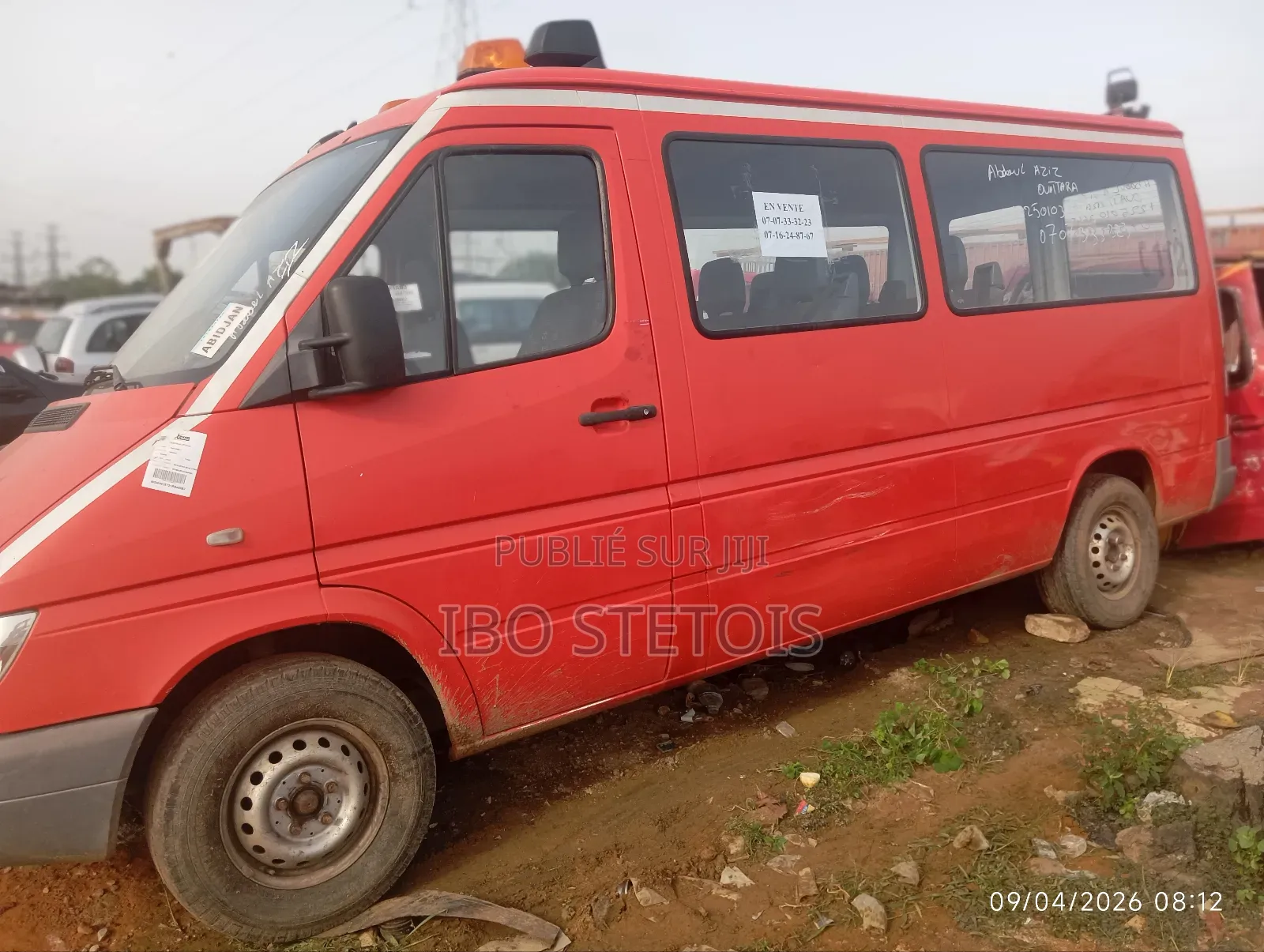 Mercedes-Benz Sprinter 2019 Rouge