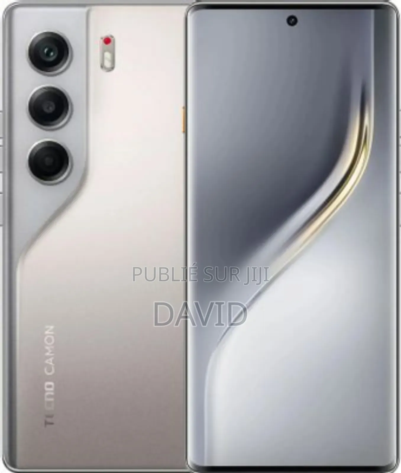 Nouveau Tecno Camon 40 Pro 4G 256 GB Noir