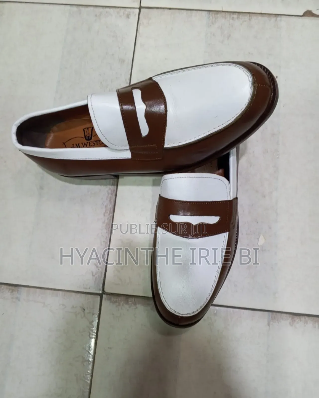 Mocassins Jm Weston Cuir Original Authentique Qualité Irréprochable
