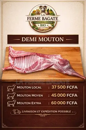 Demi Mouton Frais