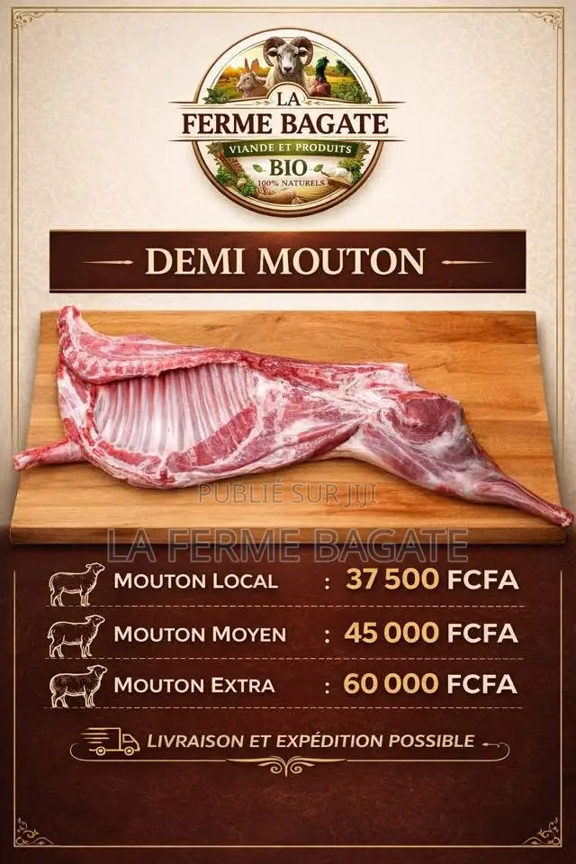 Demi Mouton Frais