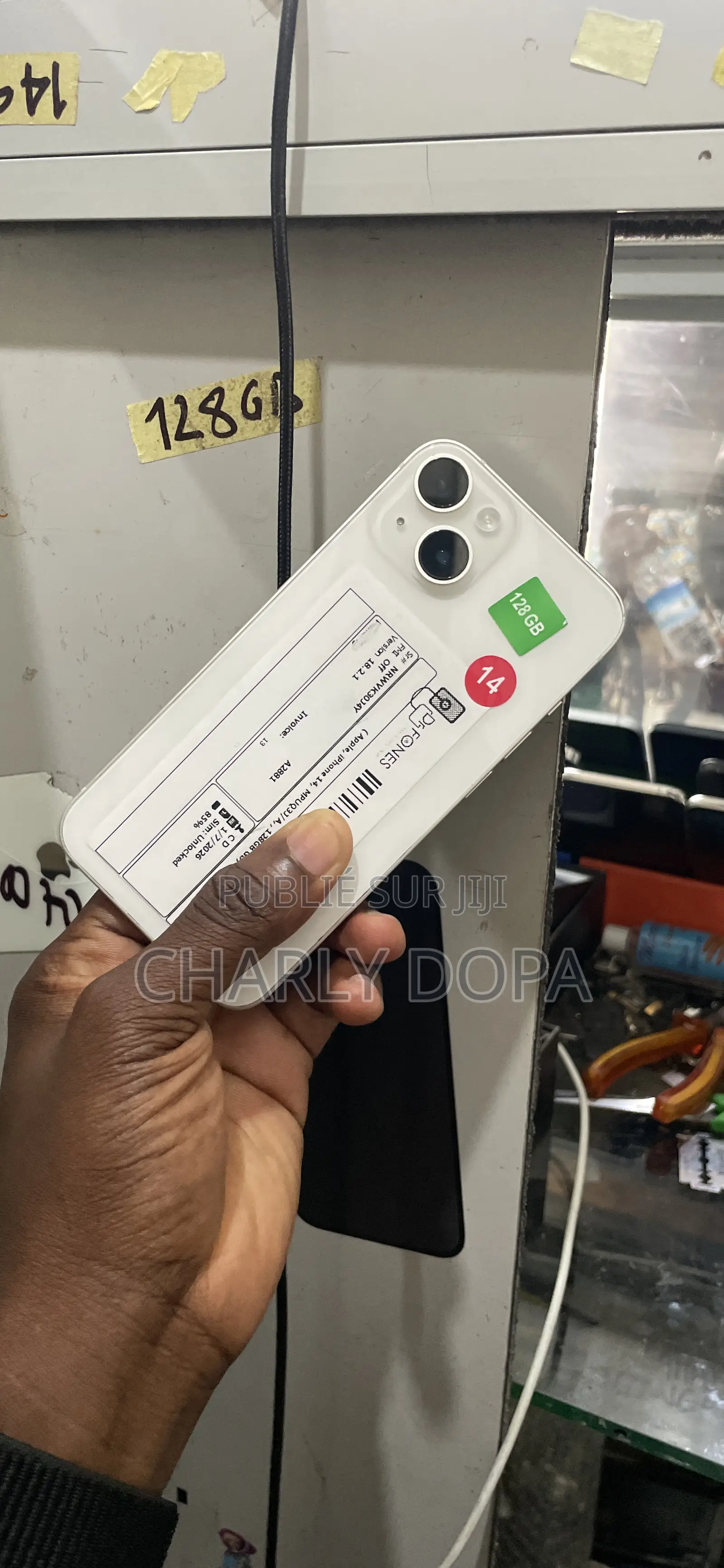 Apple iPhone 14 128 GB Blanc