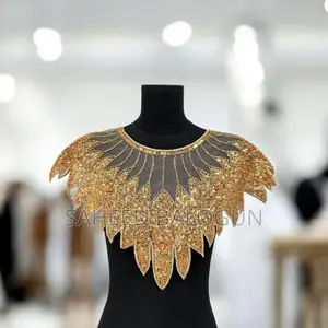 Colliers En Dentelle Brodée De Sequins